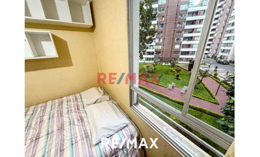 Alquiler De Departamento Moderno Amoblado C/ Vista A Parque Dentro De Condominio