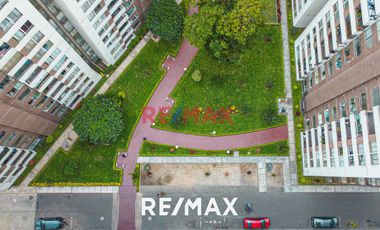 Alquiler De Departamento Moderno Amoblado C/ Vista A Parque Dentro De Condominio