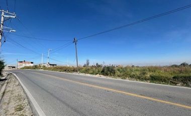 TERRENO EN VENTA DE 6,674 M2 EN SAN FELIPE TLALMIMILOLPAN, PROPIEDAD