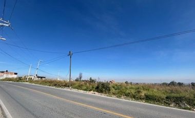 TERRENO EN VENTA DE 6,674 M2 EN SAN FELIPE TLALMIMILOLPAN, PROPIEDAD