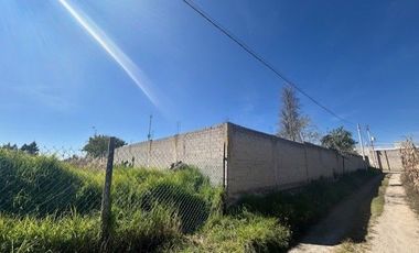 TERRENO EN VENTA DE 6,674 M2 EN SAN FELIPE TLALMIMILOLPAN, PROPIEDAD