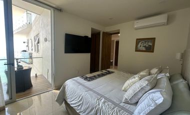 EN VENTA DEPARTAMENTO EN MAZATLAN DE 3 RECAMARAS A PIE DE PLAYA EN  CAMINO AL MAR (EQUIPADO) Y TRES BALCONES
