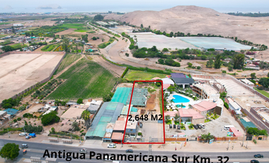 TERRENO DE 2,650 M2. EN LURIN