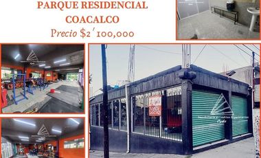 VENTA ESQUINA COMERCIAL EN PARQUE RESIDENCIAL COACALCO