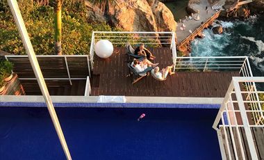 Acapulco La Quebrada Casa En Venta Con 4 Recamaras Vista Panoramica