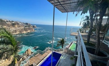 Acapulco La Quebrada Casa En Venta Con 4 Recamaras Vista Panoramica