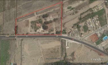 Venta de Terreno Excelente Ubicación sobre antigua Panamericana en Grocio Prado,  Chincha