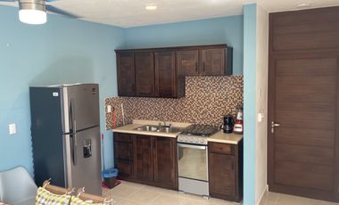 Hermoso condominio amueblado y equipado con Piscina, 2 Rec/ 2 baños,caseta vigilancia.