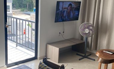 Hermoso condominio amueblado y equipado con Piscina, 2 Rec/ 2 baños,caseta vigilancia.