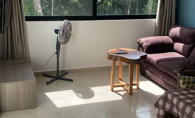 Hermoso condominio amueblado y equipado con Piscina, 2 Rec/ 2 baños,caseta vigilancia.
