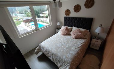 EN PUCON, ARRIENDO AÑO CORRIDO EXCELENTE DEPTO. AMOBLADO
