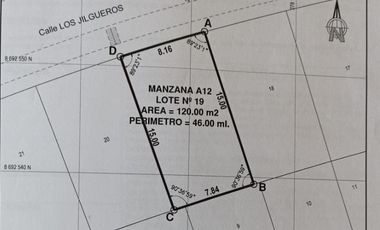 VENTA DE TERRENO EN CARABAYLLO (CONDOMINIO LA PLANICIE)