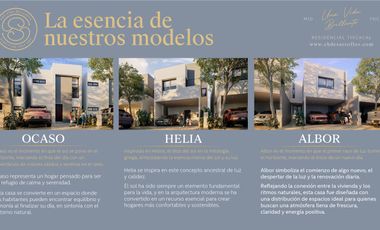 Casa de 2 pisos con 2 recámaras en privada residencial - Entrega inmediata