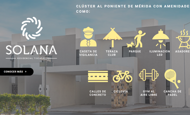 Casa de 2 pisos con 2 recámaras en privada residencial - Entrega inmediata