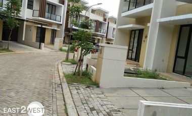 Disewakan Rumah Cluster Lunaire Laverde Serpong Park Tangerang Selatan Murah Bagus Siap Huni Lokasi Strategis Dekat Pintu Tol Jelupang