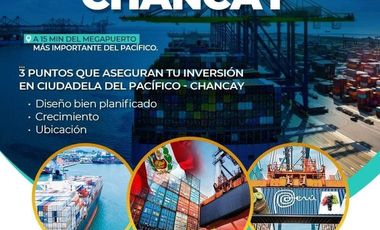 VENTA DE LOTES INDUSTRIALES  CHANCAY