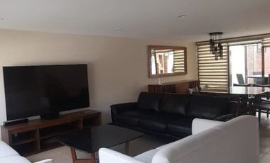 Casa totalmente amueblada en renta Lomas Virreyes Calimaya modelo Granada