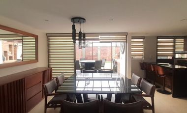 Casa totalmente amueblada en renta Lomas Virreyes Calimaya modelo Granada