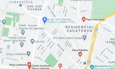 VENDO CASA EN LINDAVISTA, GUSTAVO A MADERO