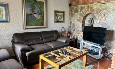 Venta casa en condominio horizontal amueblada y equipada en Valle de Bravo