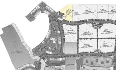 Lote para 67 viviendas en comunidad con campo de golf, en venta, San Miguel de Allende.
