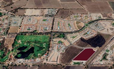 Lote de 18,818 m² en comunidad cerrada con campo de golf, en venta, San Miguel de Allende.