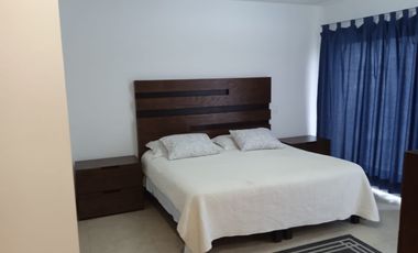 Casa en renta amueblada en Soberna Residencial con recámara en planta baja