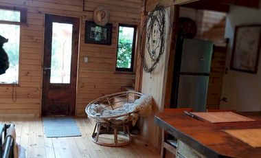 Acogedor casa auto sustentable de 2 dormitorios  en Pucón sector Metreñehue