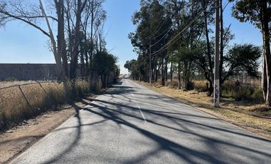 RENTA DE TERRENO EN GUADALUPE LA VENTA, EL MARQUES, MUY CERCA DEL AEROPUERTO, SOBRE AVENIDA