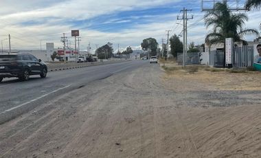 RENTA DE TERRENO EN GUADALUPE LA VENTA, EL MARQUES, MUY CERCA DEL AEROPUERTO, SOBRE AVENIDA