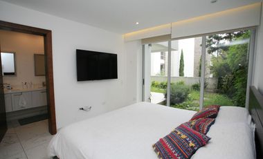 SE VENDE HERMOSO DEPARTAMENTO CON JARDÍN PRIVADO Y ÁREAS COMUNALES PREMIUM