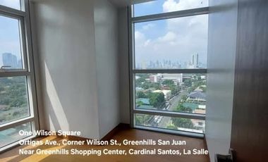 2 Bedroom Condo For Rent in One Wilson Square, Greenhills San Juan