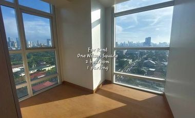 2 Bedroom Condo For Rent in One Wilson Square, Greenhills San Juan