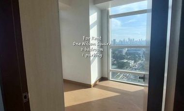 2 Bedroom Condo For Rent in One Wilson Square, Greenhills San Juan