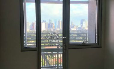 2 Bedroom Condo For Rent in One Wilson Square, Greenhills San Juan