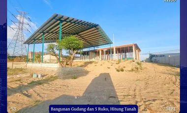 Jual Gudang Hitung Tanah Raya Randegansari Driyorejo Gresik SHM