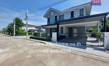 2-storey detached house, 55.8 sq.w., Chuenchuen Prime Village, Bangna, Soi Kiatphiphatthani, Bangna-Trad Road, Km.29, Bang Bo, Samut Prakan
