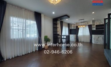 2-storey detached house, 55.8 sq.w., Chuenchuen Prime Village, Bangna, Soi Kiatphiphatthani, Bangna-Trad Road, Km.29, Bang Bo, Samut Prakan