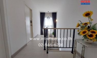 2-storey detached house, 55.8 sq.w., Chuenchuen Prime Village, Bangna, Soi Kiatphiphatthani, Bangna-Trad Road, Km.29, Bang Bo, Samut Prakan