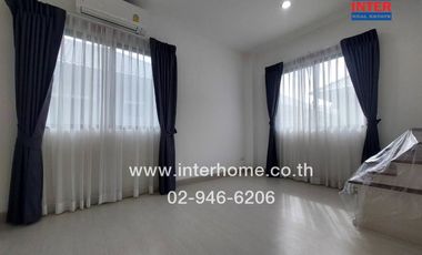 2-storey detached house, 55.8 sq.w., Chuenchuen Prime Village, Bangna, Soi Kiatphiphatthani, Bangna-Trad Road, Km.29, Bang Bo, Samut Prakan