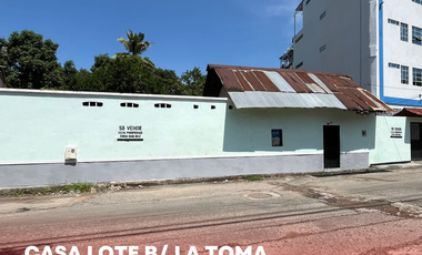 SE VENDE CASA LOTE B/ LA TOMA NEIVA (HUI-COL)