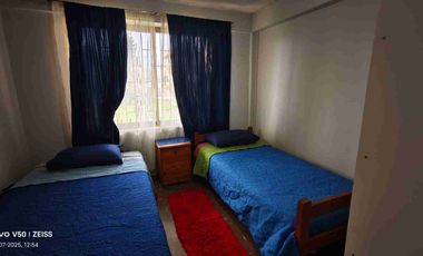 ARRIENDO DEPARTAMENTO DUPLEX AMUEBLADO Y EQUIPADO PARA EMPRESAS, PARA 5 PERSONAS. CHILLÁN. ESPECIAL A EMPRESAS.