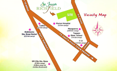 2 Storey Townhouse for Sale in St. Joseph Richfield Sta. Rosa Laguna - OK for FINANCING