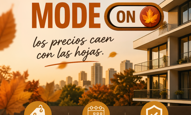 ULTIMAS UNIDADES Departamento 2 dormitorios - Otoño MODE ON 🍂