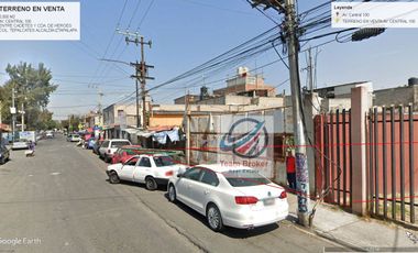 IZTAPALAPA COL. TEPALCATES TERRENO DE 2,000 M2 CON USO DE SUELO. ÚNICO EN SU TIPO.