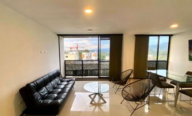 ALQUILER APARTAMENTO AMOBLADO ARMENIA IMPACTANTE VISTA A LA MONTAÑA