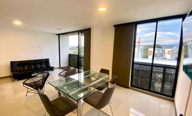 ALQUILER APARTAMENTO AMOBLADO ARMENIA IMPACTANTE VISTA A LA MONTAÑA