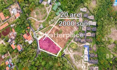 Rare Opportunity Freehold Land 2000 sqm: Build in Bali’s Coveted Bukit Area with Unmatched Views