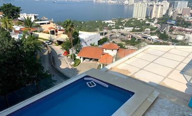 Acapulco villa en Joyas de Brisamar, espectacular vista desde cualquier lugar de la casa