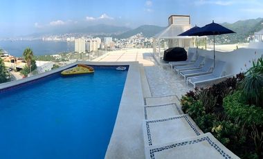 Acapulco villa en Joyas de Brisamar, espectacular vista desde cualquier lugar de la casa